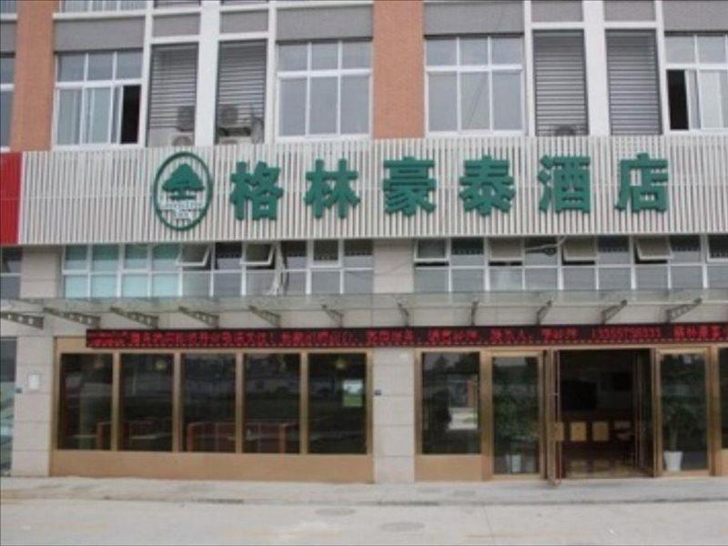 Greentree Inn Zhejiang Jiaxing Zhongan Business Hotel Exteriör bild