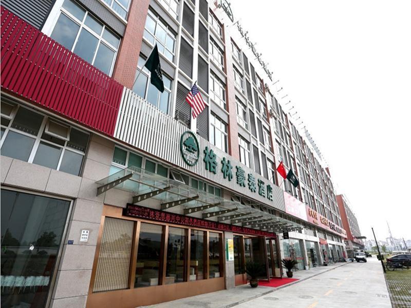 Greentree Inn Zhejiang Jiaxing Zhongan Business Hotel Exteriör bild