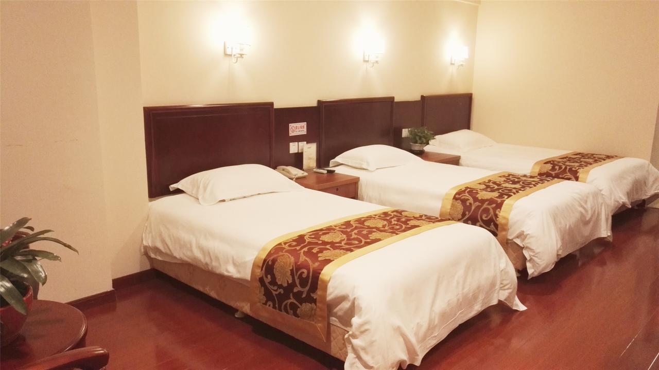 Greentree Inn Zhejiang Jiaxing Zhongan Business Hotel Exteriör bild