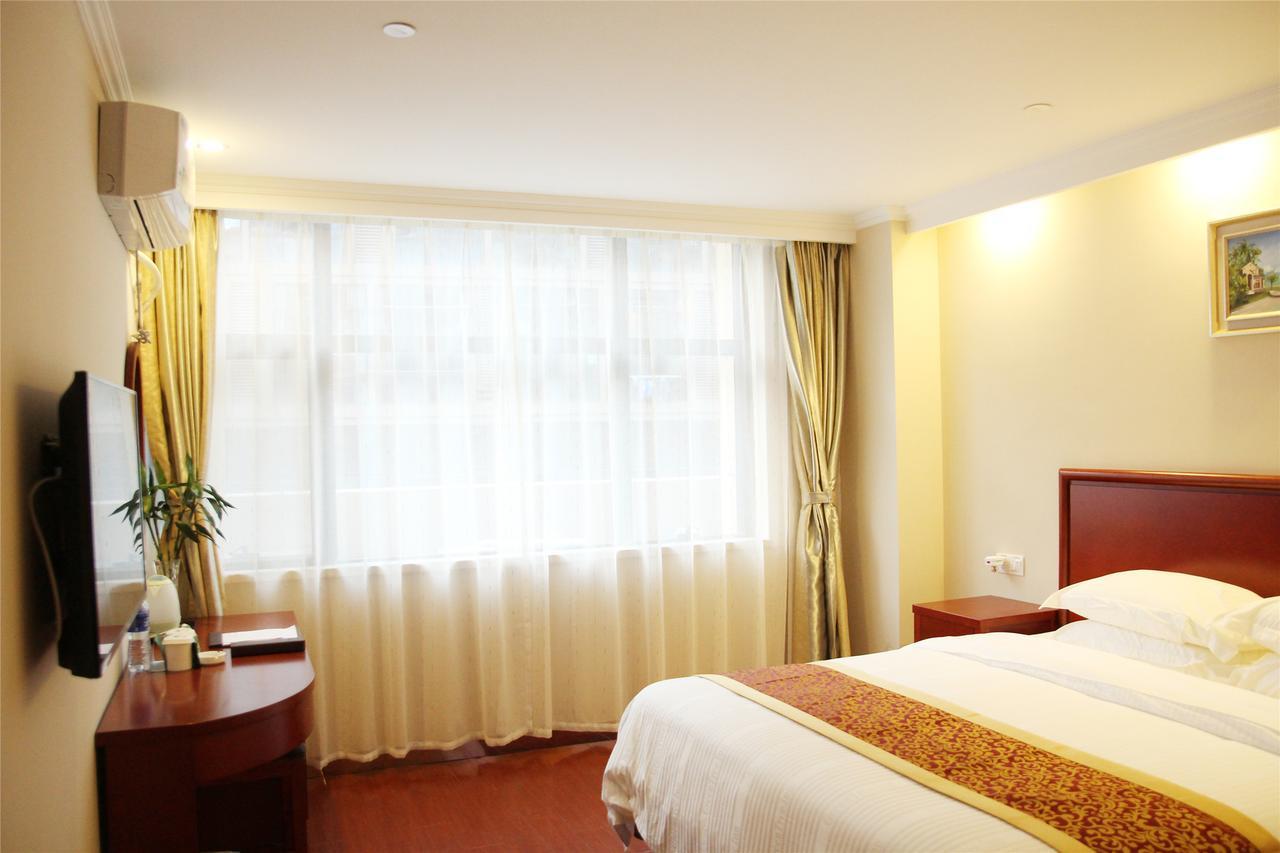 Greentree Inn Zhejiang Jiaxing Zhongan Business Hotel Exteriör bild