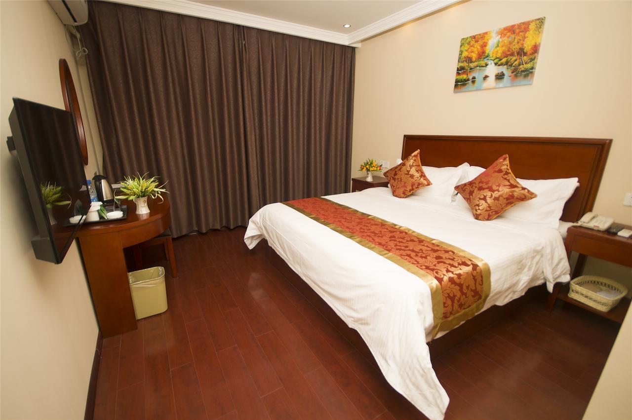 Greentree Inn Zhejiang Jiaxing Zhongan Business Hotel Exteriör bild