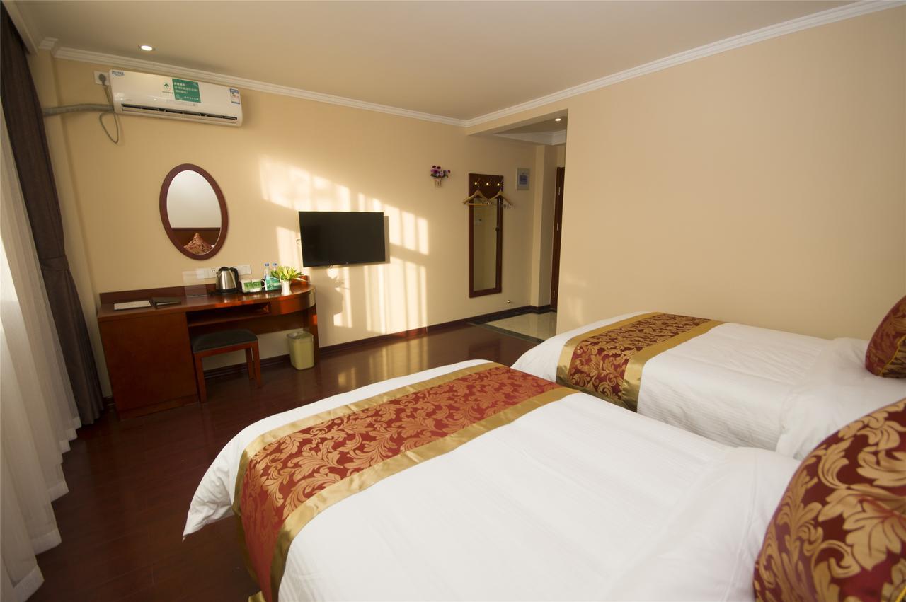 Greentree Inn Zhejiang Jiaxing Zhongan Business Hotel Exteriör bild