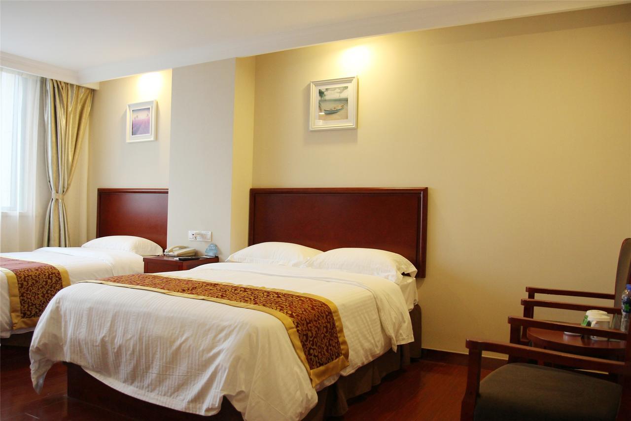 Greentree Inn Zhejiang Jiaxing Zhongan Business Hotel Exteriör bild