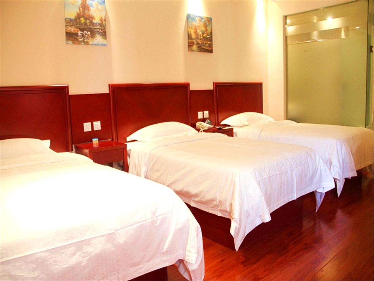 Greentree Inn Zhejiang Jiaxing Zhongan Business Hotel Exteriör bild
