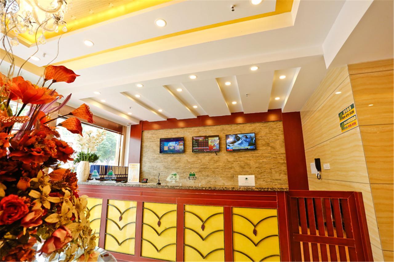 Greentree Inn Zhejiang Jiaxing Zhongan Business Hotel Exteriör bild